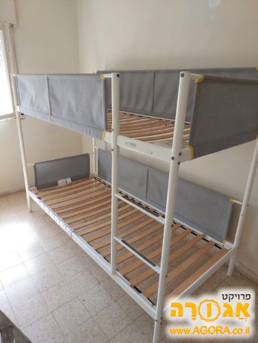 מיטת קומותיים כחדשה+מזרנים