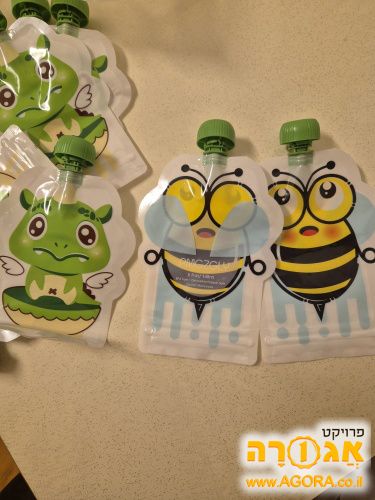 שקיות למילוי מזון לתינוקות