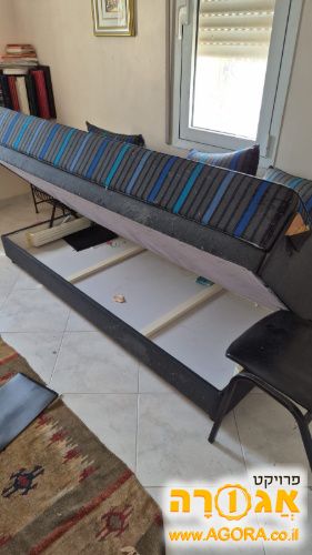 ספה נפתחת למיטה זוגית