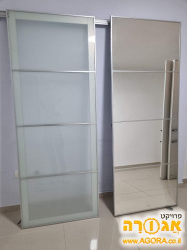 דלתות זכוכית לארון הזזה