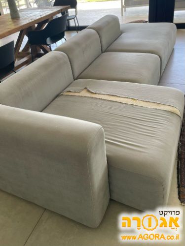 ספה עם שזלונג