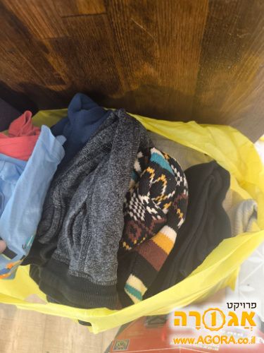 בגדי חורף לבנים גיל 4