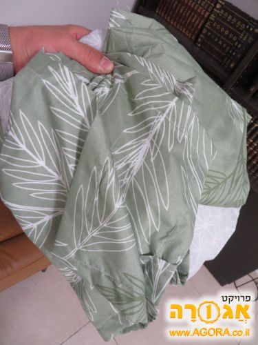 זוג מצעים זוגיים חדש חדש בצבע ירוק בהיר