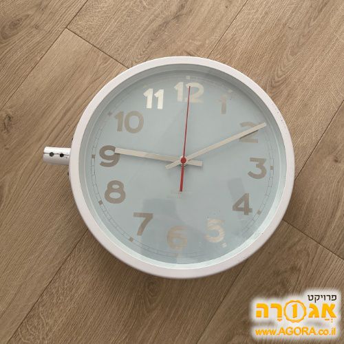שעון קיר דו צדדי