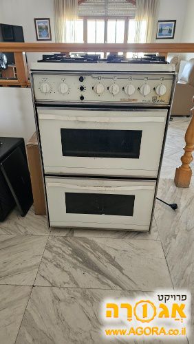 תנור משולב כיריים בלרס לבן שמור