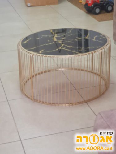 שולחן סלון עגול