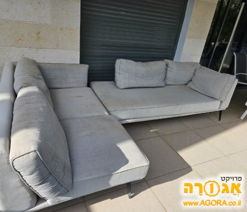 סט ספות תלת מושבית + דו מושבית