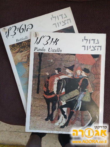 חוברות אומנות על ציירים