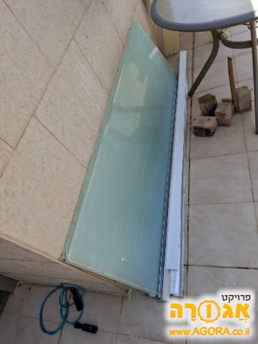 מקלחון 2 דלתות מזכוכית