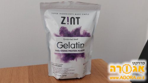 Zint ג'לטין בקר שהוזן בעשב