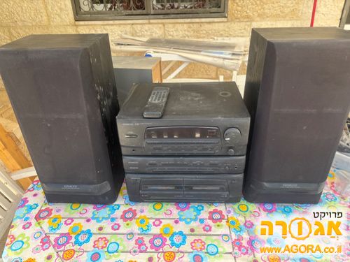 מערכת סטראו Kenwood ללא נגן דיסקים