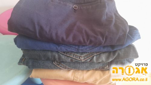5 זוגות מכנסי גברים