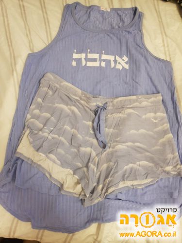 סט פיג'מה קיצית לנשים