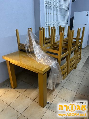 פינת אוכל 6 כיסאות