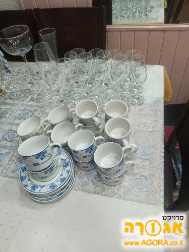 כוסות וכדים מזכוכית\חרסינה
