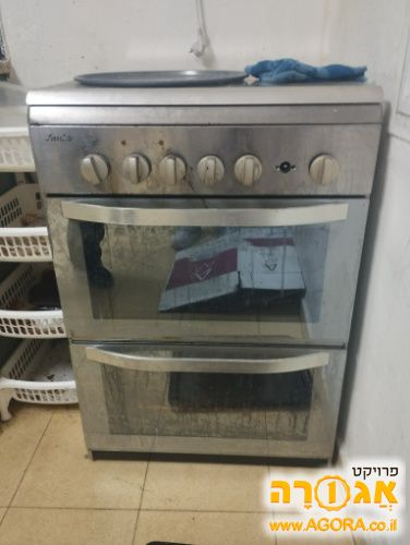 תנור אפיה דו תאי משולב כיריים