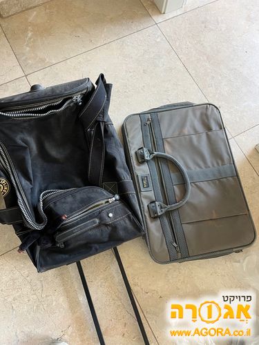 תיק טרולי עם גלגלים