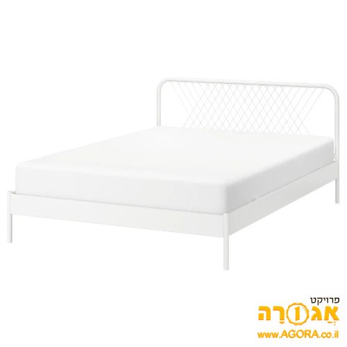 מיטה זוגית 1.60 ברזל איקאה