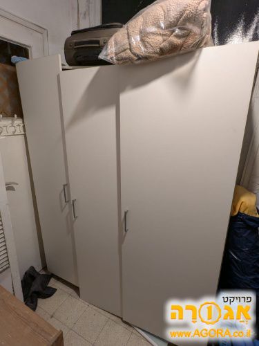 ארון איקאה לבן בינוני