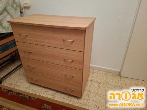 כוננית 4 מגירות