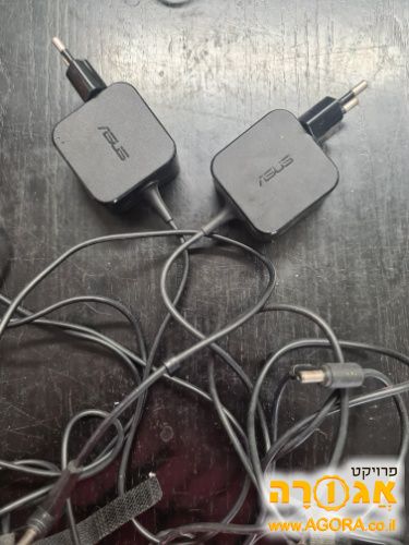 2 מטענים של מחשב נייד אסוס