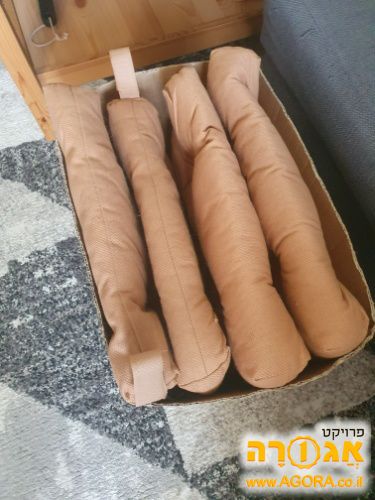 כריות חומות לכיסא איקאה ikea