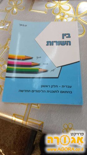 ספר בין השורות