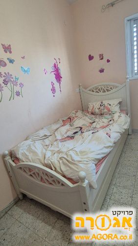 מיטת נסיכה עם מיטת אירוח ו-3 מגירות
