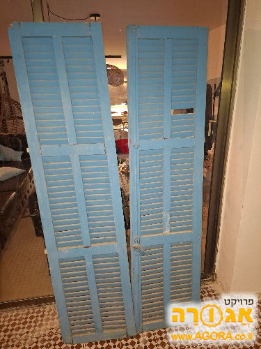 תריסי עץ