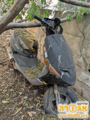 קטנוע פיג'ו 1995 ישן מאוד ומוזנח