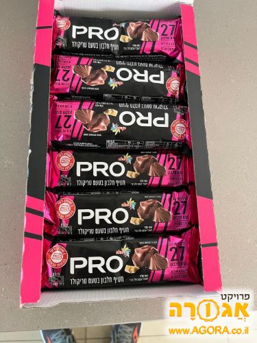 חטיפי חלבון PRO טריקולר