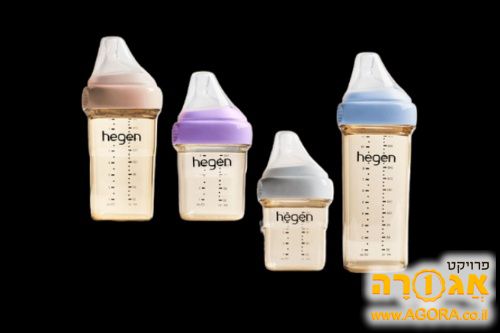 בקבוקי hegen לתינוק משומשים