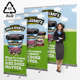 Roll up Banner רול אפ באנר 20 יחידות