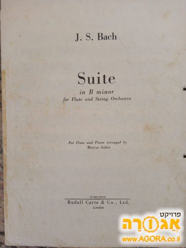 תווים לחליל צד