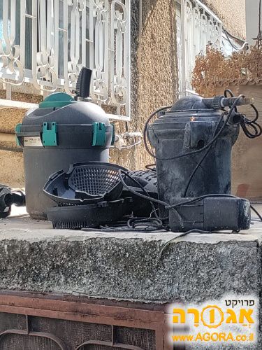 פילטרים ומשאבות לבריכה בגינה או לחצר