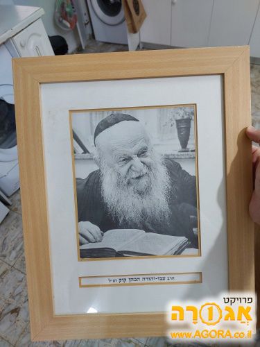 תמונה של הרב צבי יהודה קוק