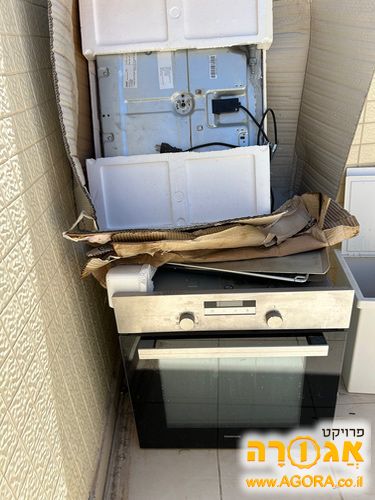 כיריים 5 להבות ותנור אפיה בילד אין