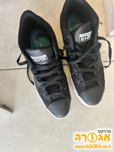 נעלי אול סטאר שחורות לגבר