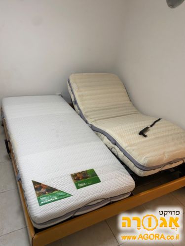 מיטה זוגית מתכווננת 180*200
