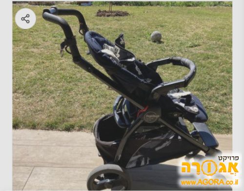 עגלה peg- perego- אמבטיה+ טיולון+ סלקל
