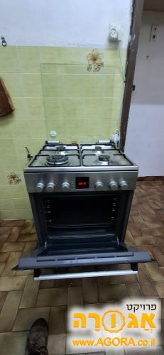 כריים גז 4 ראשים Bosch משולב תנור חשמלי