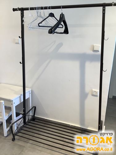 מתלה בגדים ונעלים גדול