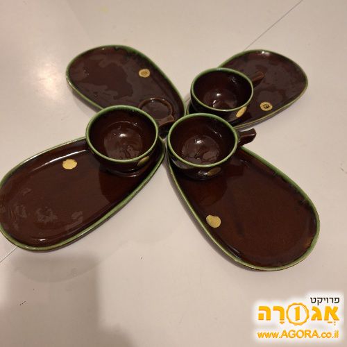 סט קפה ישראלי של קרנת