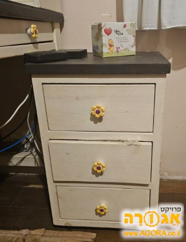 שידת מגירות תואם שולחן כתיבה