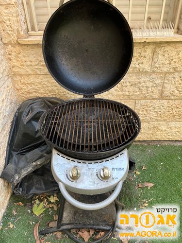 גריל גז אמגזית מדגם תבור + כיסוי