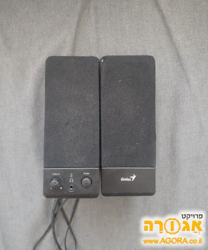 רמקולים למחשב עם כבל חשמל