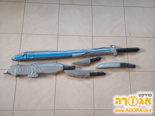 חרבות ספוג למשחק ולארפים