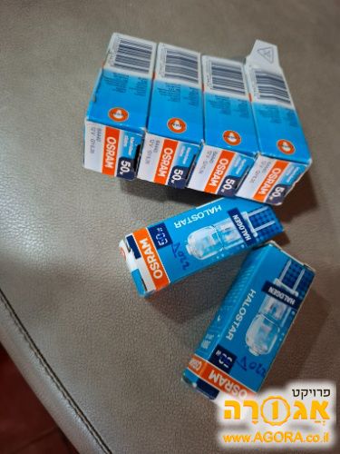נורות שונות לגופי תאורה