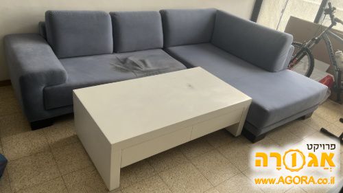 ספה + שולחן סלון