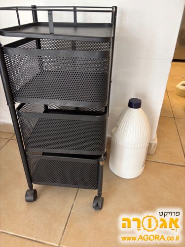 עגלת אחסון למטבח